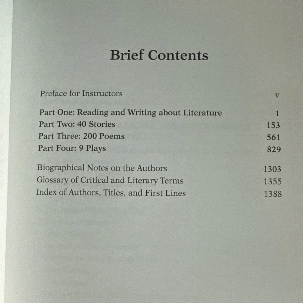 Literature: A Portable Anthology - Paperback, by Gardner Janet; Diaz - Very Good